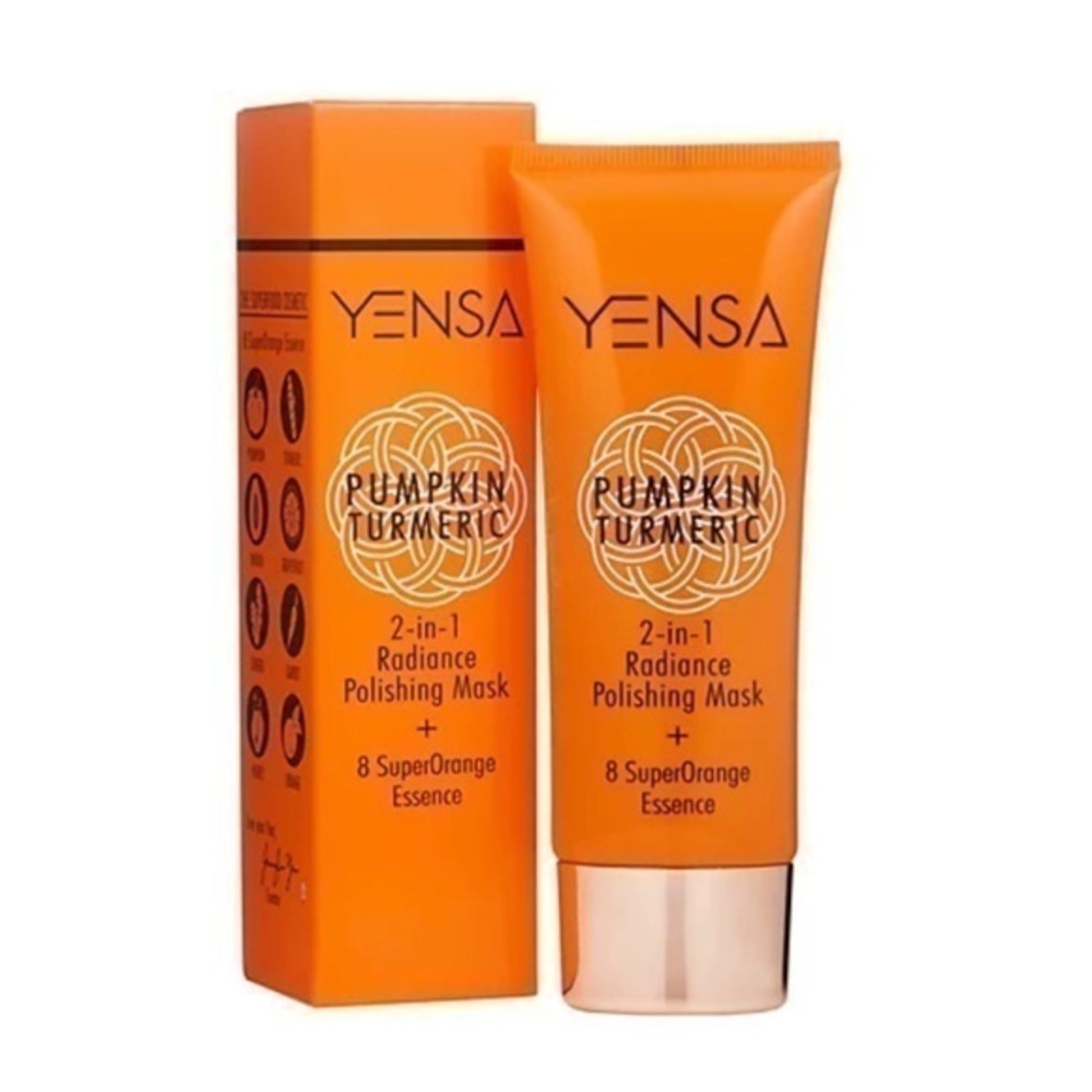 YENSA Pumpkin Turmeric 2x1 Radiance Polishing Mask